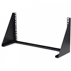 StarTech.com 5U Vertical Wall Mount Rack - 19in Low Profile Open Wall Mounting Bracket - Network/Server Room/Data/AV/IT/Patch Panel/Communication/Computer Equipment - w/ Cage Nuts/Screws - TAA