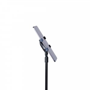 StarTech.com Mobile Tablet Stand with Lockable Wheels - Height Adjustable Cart - Universal Rolling Floor Stand for Tablets from 7 to 11 inch, Portable Tablet Stand w/ Detachable Tablet Holder