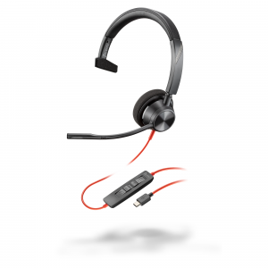 HP Poly Poly Blackwire 3310 USB-C Headset