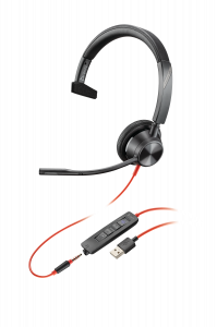 HP Poly Poly Blackwire 3315 Microsoft Teams Certified USB-A Headset