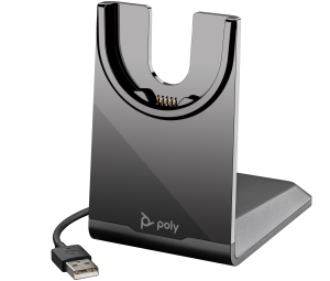 HP Poly Poly Voyager Focus 2 UC Headset +USB-A to USB-C Cable +Charging Stand