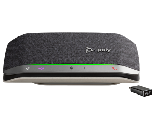 HP Poly Sync 20+M Speakerphone +USB-A to USB-C Cable +BT700 dongle +Pouch