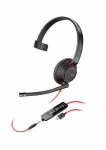 HP Poly Poly Blackwire C5210 USB-C Headset +Inline Cable (Bulk)