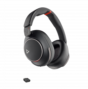 HP Poly Voyager Surround 85 UC USB-C Headset +USB-C/A Adapter +Charging Stand