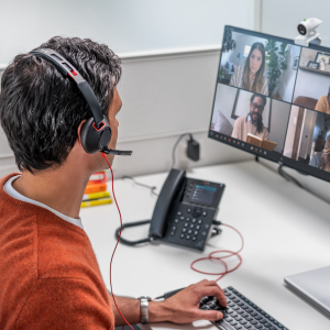 HP Poly Blackwire 5210 Monaural USB-C Headset +3.5mm Plug +USB-C/A Adapter (Bulk)