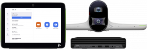 HP Poly Poly Studio Large Room Bundle for Zoom Rooms: Studio E70 Smart Camera and HP PC w/TC10 (ABU)