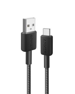 Anker USB-A to USB-C Braided Charging Cable 0.9 m, Black