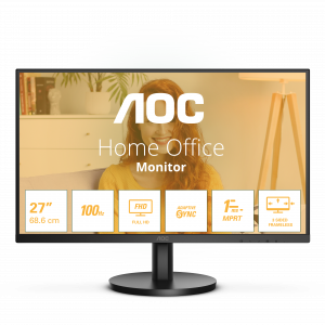 AOC B3 27B3HMA2 computer monitor 68.6 cm (27″) 1920 x 1080 pixels Full HD LCD Black