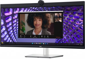 DELL P Series P3424WEB computer monitor 86.7 cm (34.1″) 3440 x 1440 pixels 4K Ultra HD LCD Black