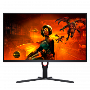 AOC G3 U32G3X/BK computer monitor 80 cm (31.5") 3840 x 2160 pixels 4K Ultra HD LED Black, Red