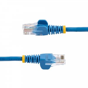 StarTech.com Cat5e Ethernet Patch Cable with Snagless RJ45 Connectors - 0.5 m, Blue