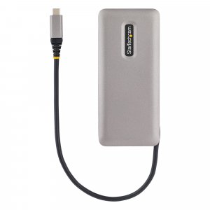 StarTech.com 4-Port USB-C Hub - 1x USB-A & 3x USB-C Ports - USB 3.2 Gen 2 (10Gbps) - Bus Powered - USB Type C Hub w/ 12.6in/32cm Wrap-Around Cable - Portable USB-C to USB-A Hub