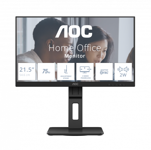 AOC E2 22E2UMF computer monitor 54.6 cm (21.5") 1920 x 1080 pixels Full HD LED Black