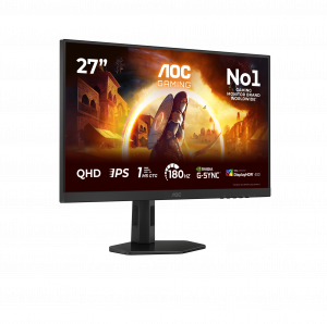 AOC Q27G4X computer monitor 68.6 cm (27") 2560 x 1440 pixels Quad HD LCD Black, Red