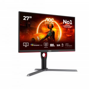 AOC G3 Q27G3XMN/BK computer monitor 68.6 cm (27") 2560 x 1440 pixels 2K Ultra HD LED Black, Red