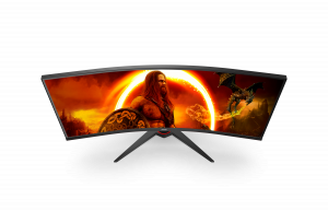AOC G2 CU34G2XE/BK computer monitor 86.4 cm (34") 3440 x 1440 pixels Wide Quad HD LCD Black, Red