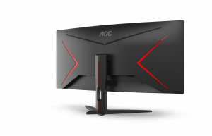 AOC G2 CU34G2XE/BK computer monitor 86.4 cm (34") 3440 x 1440 pixels Wide Quad HD LCD Black, Red
