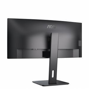 AOC CU34P3CV computer monitor 86.4 cm (34") 3440 x 1440 pixels UltraWide Quad HD LED Black