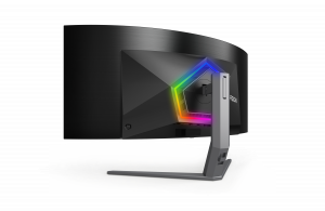 AOC AGON PRO AG456UCZD computer monitor 113 cm (44.5") 3440 x 1440 pixels Wide Quad HD OLED Black, Grey