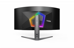 AOC AGON PRO AG456UCZD computer monitor 113 cm (44.5") 3440 x 1440 pixels Wide Quad HD OLED Black, Grey