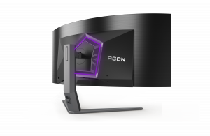 AOC AGON PRO AG456UCZD computer monitor 113 cm (44.5") 3440 x 1440 pixels Wide Quad HD OLED Black, Grey