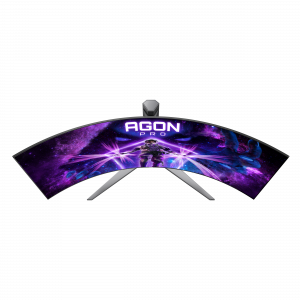 AOC AGON PRO AG456UCZD computer monitor 113 cm (44.5") 3440 x 1440 pixels Wide Quad HD OLED Black, Grey