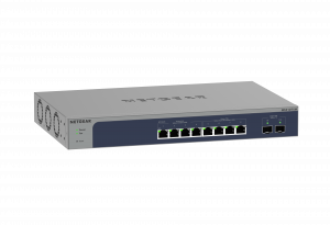 NETGEAR 8-Port Multi-Gigabit/10g Ethernet Smart Managed Pro Switch with 2 SFP+ Ports (MS510TXM)