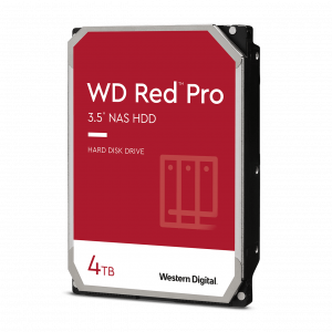 Western Digital Red Pro internal hard drive 4 TB 7200 RPM 256 MB 3.5″ Serial ATA