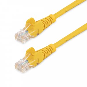 StarTech.com Cat5e Ethernet Patch Cable with Snagless RJ45 Connectors - 7 m, Yellow
