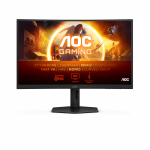 AOC G4 CQ27G4X computer monitor 68.6 cm (27") 2560 x 1440 pixels Quad HD LCD Black