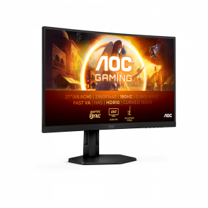 AOC G4 CQ27G4X computer monitor 68.6 cm (27″) 2560 x 1440 pixels Quad HD LCD Black