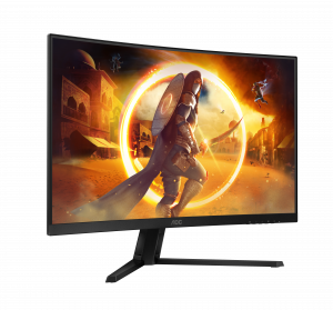 AOC G4 CQ32G4VE computer monitor 80 cm (31.5") 2560 x 1440 pixels Quad HD LCD Black, Grey