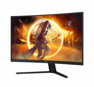 AOC G4 CQ32G4VE computer monitor 80 cm (31.5") 2560 x 1440 pixels Quad HD LCD Black, Grey