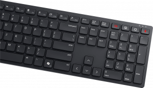 DELL KB525C keyboard Office USB QWERTY UK English Black