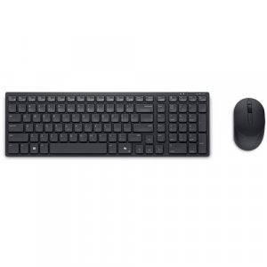 DELL KM555 keyboard Mouse included Universal RF Wireless + Bluetooth QWERTY UK International Black