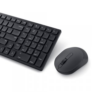 DELL KM555 keyboard Mouse included Universal RF Wireless + Bluetooth QWERTY UK International Black