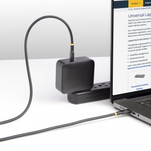 StarTech.com 4m USB-C Charging Cable, USB-IF Certified USB C Cable, 240W PD EPR, USB 2.0 Type-C Laptop Charger Cord, USB-C Data Transfer Cable, TPE Jacket, M/M