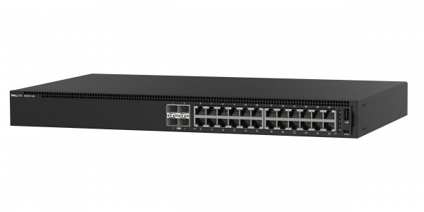 DELL N-Series N1124T-ON Managed L2 Gigabit Ethernet (10/100/1000) 1U Black