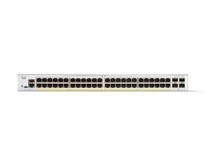 Cisco Catalyst 1300-48FP-4X Managed Switch, 48 Port GE, Full PoE, 4x10GE SFP+, Limited Lifetime Protection (C1300-48FP-4X)