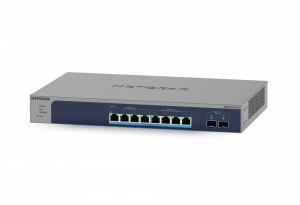 NETGEAR 8-Port Multi-Gigabit/10g Ethernet Ultra60 PoE++ Smart Managed Pro Switch with 2 SFP+ Ports (MS510TXUP)