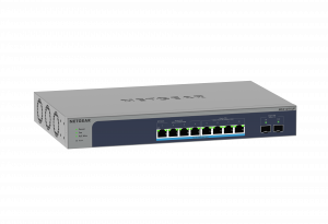NETGEAR 8-Port Multi-Gigabit/10g Ethernet Ultra60 PoE++ Smart Managed Pro Switch with 2 SFP+ Ports (MS510TXUP)