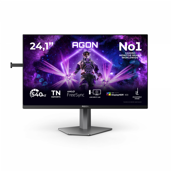 AOC AGON PRO AG246FK computer monitor 61.2 cm (24.1") 1920 x 1080 pixels Full HD LCD Black