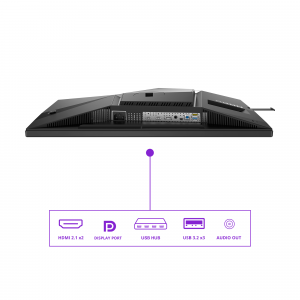 AOC AGON PRO AG326UD computer monitor 80 cm (31.5") 3840 x 2160 pixels 4K Ultra HD QD-OLED Black