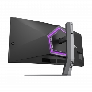 AOC AGON PRO AG346UCD computer monitor 86.4 cm (34") 3440 x 1440 pixels Wide Quad HD QD-OLED Black, Grey