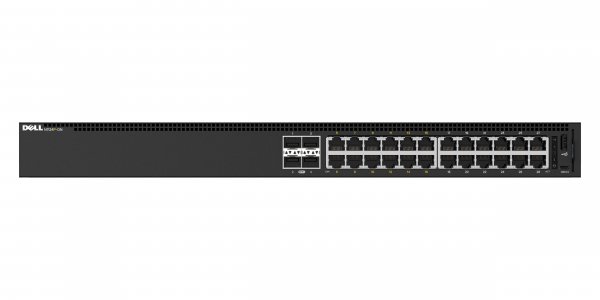 DELL N-Series N1124P-ON Managed L2 Gigabit Ethernet (10/100/1000) Power over Ethernet (PoE) 1U Black