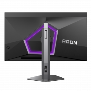 AOC AGON PRO AG276QZD2 computer monitor 67.3 cm (26.5") 2560 x 1440 pixels Quad HD QD-OLED Black, Grey