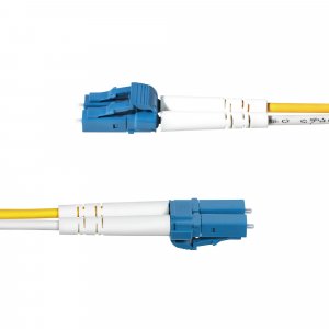 StarTech.com 20m (65.6ft) LC to LC (UPC) OS2 Single Mode Duplex Fiber Optic Cable, 9/125µm, 100G, Bend Insensitive, Low Insertion Loss - LSZH Fiber Jumper Cord