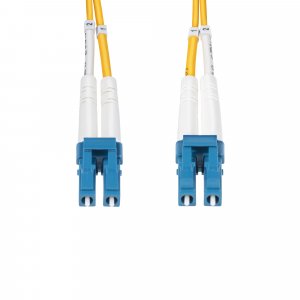 StarTech.com 20m (65.6ft) LC to LC (UPC) OS2 Single Mode Duplex Fiber Optic Cable, 9/125µm, 100G, Bend Insensitive, Low Insertion Loss - LSZH Fiber Jumper Cord