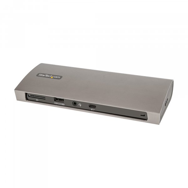StarTech.com Thunderbolt 4 Dock, 96W Power Delivery, Single 8K/Dual Monitor 4K 60Hz, 3xTB4/USB4 ports, 4xUSB-A, SD, GbE, Thunderbolt 4 Docking Station for Windows or TB3 MacBook, 0.8m Cable