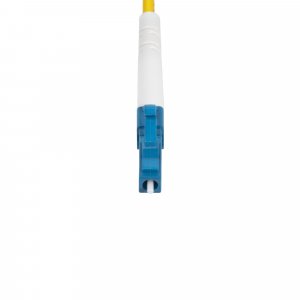 StarTech.com 1m (3.3ft) LC to LC (UPC) OS2 Single Mode Simplex Fiber Optic Cable, 9/125µm, 40G/100G, Bend Insensitive, Low Insertion Loss - LSZH Fiber Jumper Cord